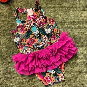 Baby Girl bathing suit 12 month